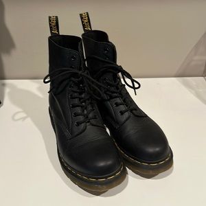 Doc Martens The Original Vegan Leather Lace-Up Combat Boot